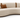 In Home Cloud Curve SF-60 Beige Sofa – left three-quarter view