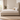 In Home Linea bed in Beige, side view