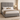 In Home Linea bed in Grey, front-right view