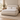 In Home Luna bed in Beige, front-left view