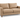 In Home Olive Curve SF-34 Beige Sofa – left three-quarter view