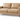 In Home Olive Curve SF-34 Beige Sofa – right three-quarter view