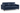 In Home Olive Curve SF-34 Blue Sofa – left three-quarter view