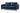 In Home Olive Curve SF-34 Blue Sofa – right three-quarter view