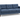 In Home Urban Comfort SF-01 Blue Sofa – left view