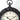 Vedas Siya Round Style Black & Brown Wooden Wall Clock