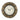 Vedas Zian Round Style Black & Antique Gold Wooden & Brass Wall Clock
