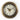 Vedas Clare Round Style Golden Wooden Polished and Brass Metal Wall Clock