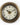 Vedas Clare Round Style Golden Wooden Polished and Brass Metal Wall Clock