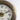 Vedas Clare Round Style Golden Wooden Polished and Brass Metal Wall Clock