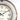Vedas Zubin Hand-Painted Round Style Multi Color Wooden Wall Clock