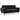 In Home Faro SF-06 Black Sofa – left angle
