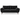 In Home Faro SF-06 Black Sofa