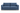 In Home SF-25 Blue Fabric Sofa
